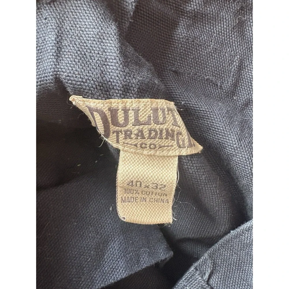 Duluth‎ Trading Men's Cargo Pants Blue Rivets Pockets size 40x30 Work